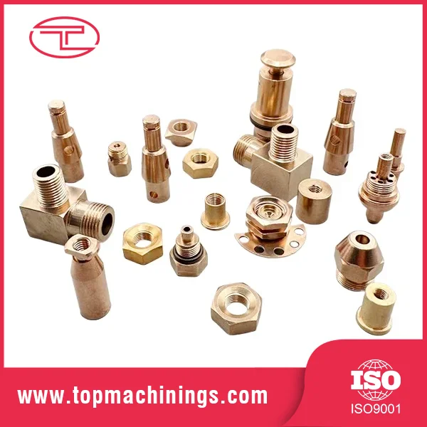 Pirinç CNC İşlenmiş Bileşenler