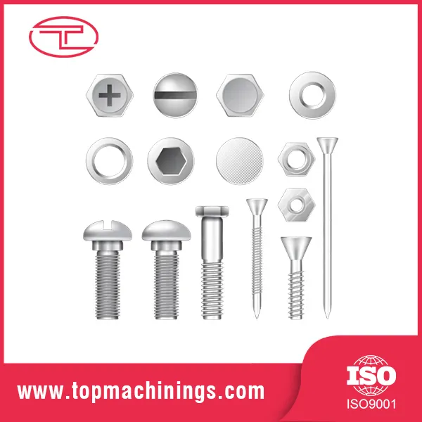 CNC Tornalı Bağlantı Elemanları
